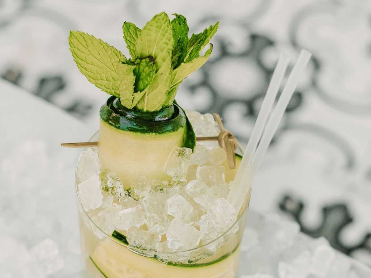 Beautiful refreshing cocktails