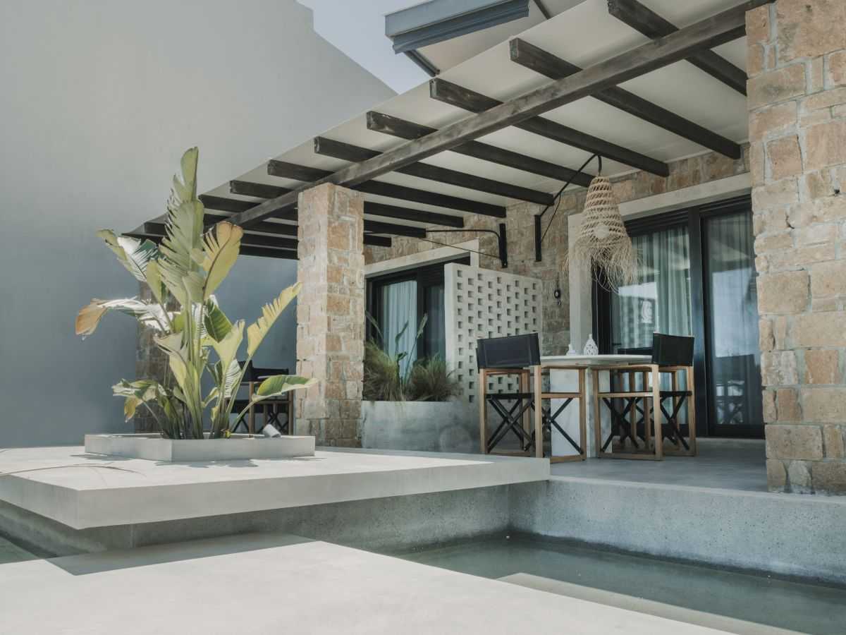 Accommodation outside view